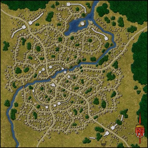 Dd Large City Map