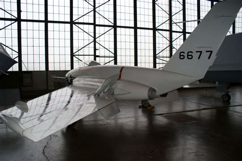Northrop X 4 Bantam Préservé Vu De Larrière