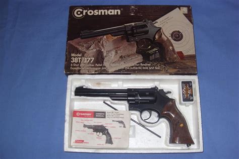 Crosman 38t Target Pistol Co2 177 Cal Pellet For Sale At Gunauction
