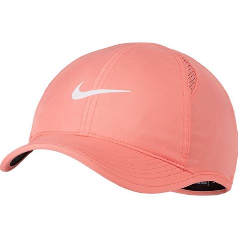 Nike Featherlight Womens Tennis Hat Sunblushwhite