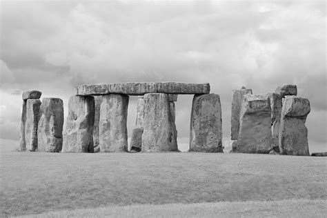 Stonehenge Salisbury Plain Uk Black And White Bill Edwards Photography