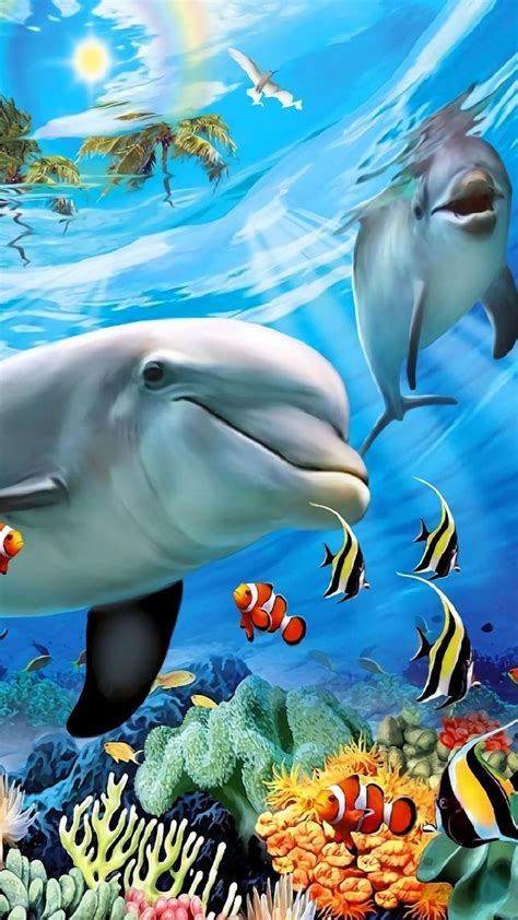 I Love Dolphins Wallpapers Wallpaper Cave