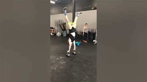 Kettlebell Handstand Hold With Hip Abduction Balance Youtube