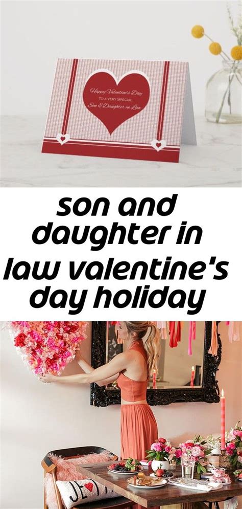 Son And Daughter In Law Valentine S Day Holiday Card 1 Valentines Day Holiday