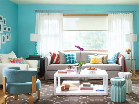 Wonderful Turquoise Color Scheme For Interiors Living Room Turquoise
