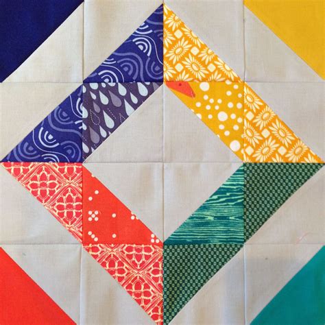 Building Blocks Hsts Half Square Triangle Quilts Pattern Modern