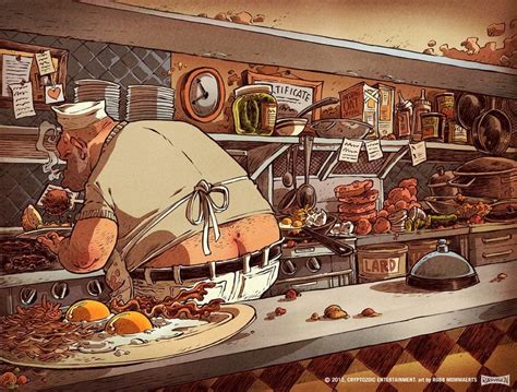 Greasy Spoon Kitchen Discworld Terry Pratchett Character Comic