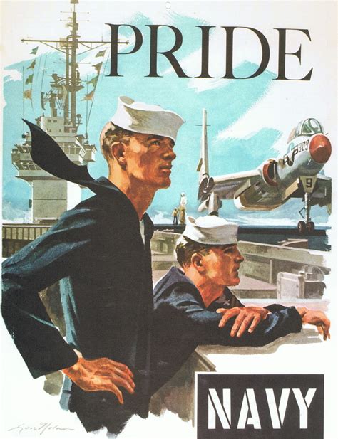 Navy Pride I Used To Have This Recruiting Poster Navy Military