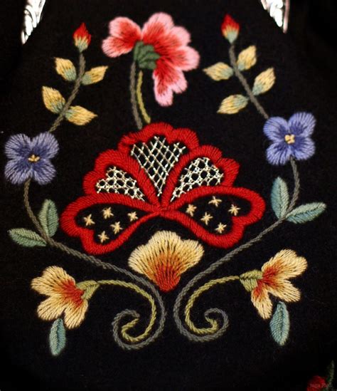 137366 Details From My National Costume Scandinavian Embroidery