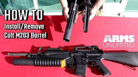 How To Install A M203 Barrel Assembly Youtube