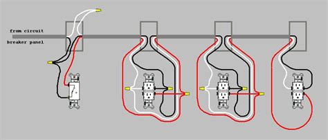 Receptacle Wiring 2 Or 3 Outlets Controlled By One Switch Home
