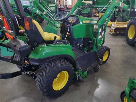 2012 John Deere 1023e Sub Compact Tractor Loader And 54 Mower Regreen