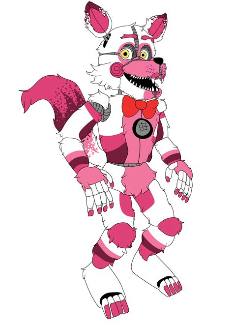 Funtime Foxy Redesign By Shadowtails2727 On Deviantart In 2020 Fnaf Drawings Funtime Foxy