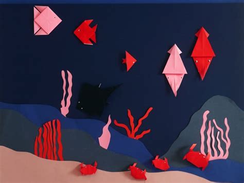 ORIGAMI SEA LIFE CRAFT - Hello Wonderful