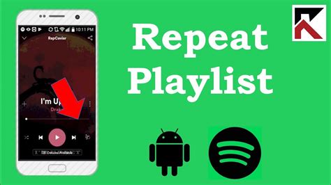 How To Repeat Playlist Spotify Android Youtube