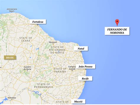 Fernando de noronha se localiza a 360 km de natal (rn) e a 550 km de recife (pe), pertencendo a mesorregião metropolitana de recife. 8 destinos para visitar em 2016 - Tendências - Lala Rebelo