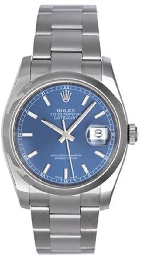 Rolex Datejust 36 Steel Unisex Watch 116200 Blso