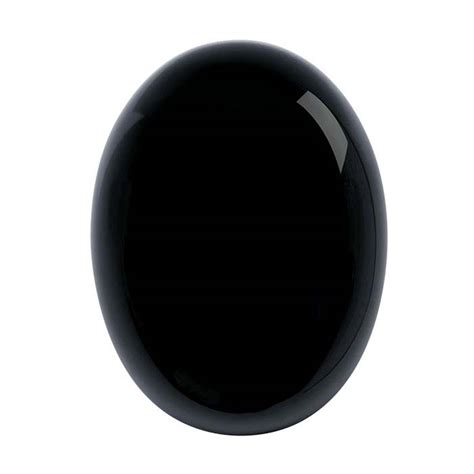 Black Onyx Oval High Dome Cabochons