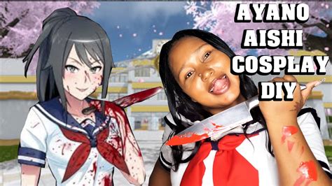 Diy Ayano Aishi Cosplay L Yandere Simulator Youtube