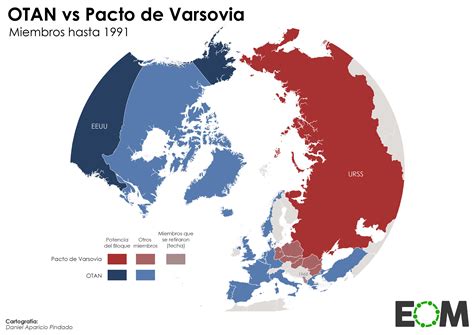 La Otan Y El Pacto De Varsovia Mapas De El Orden Mundial Eom