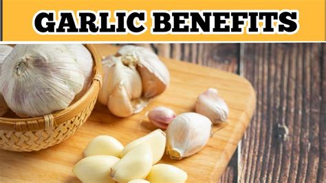 7 Surprising Health Benefits Of Garlic Youtube