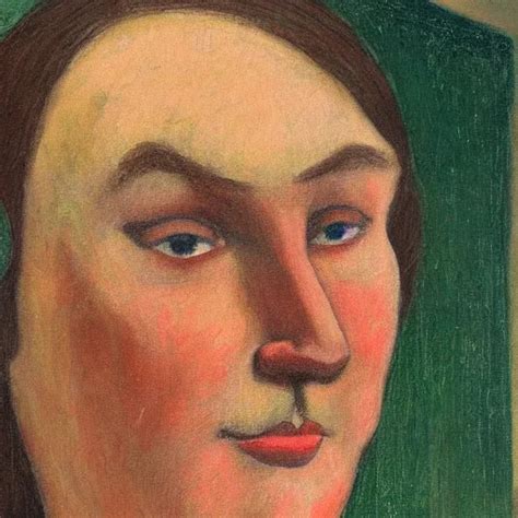 Closeup Portrait Of An Artist By Dora Carrington 2 0 Stable