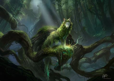 Fantasy Creatures Art Forest Creatures Mythical Creatures Art