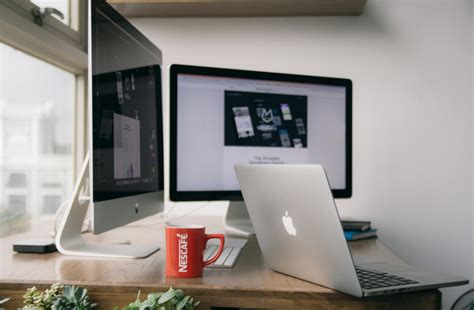 Free Images Laptop Desk Macbook Apple Table Floor Home Office