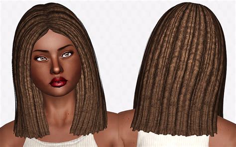 Nightcrawler Antoinette Dreads By Chantel Sims Sims 3 Hairs