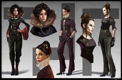 Jessamine Kaldwin From Dishonored Dishonored Concept Art Characters