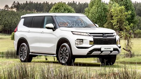 2022 mitsubishi pajero imagined as next gen four wheel drive drive