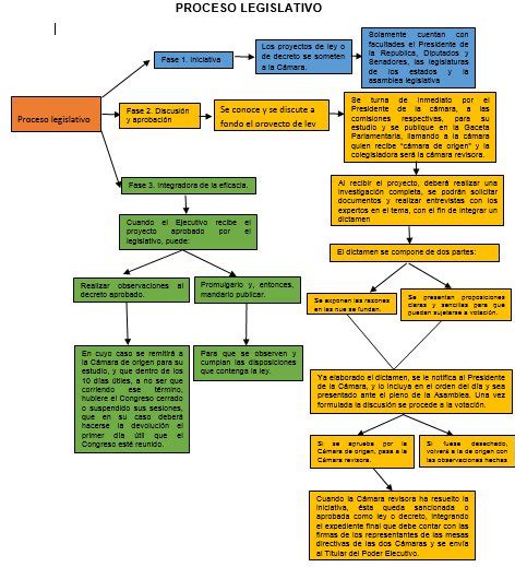 Etapas Del Proceso Legislativo Mindmeister Mapa Mental Images