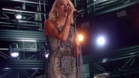 Carrie Underwoods Performance At Cmas — Rocks Stage With ‘stand By