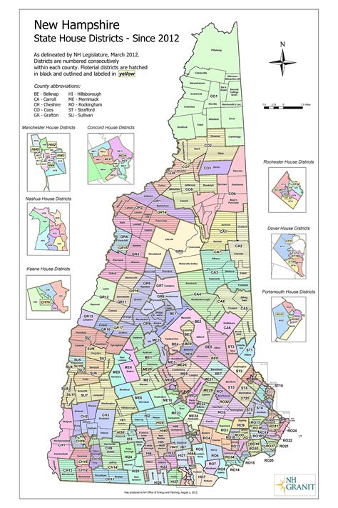 State Redistricting Information For New Hampshire
