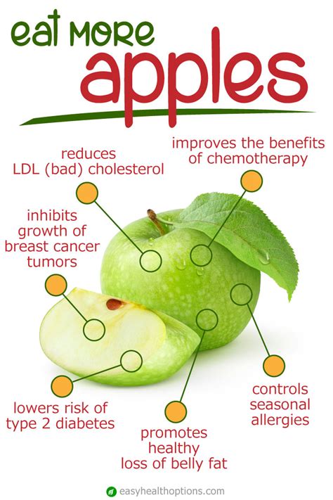 The Health Benefits Of Apples Easy Health Options