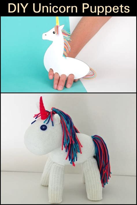 Easy Unicorn Puppets Craft Projects For Every Fan Handmade Puppet