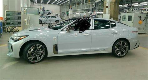 Kias New Rwd Sports Sedan Emerges In Prototype Form As K8 Carscoops