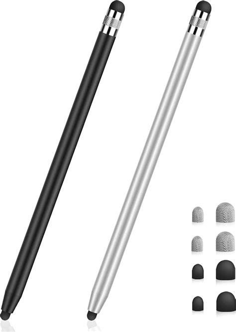 Tablet Stift MEKO Touchscreen Stift 2 in 1 Gummi Stylus Touch Pen für