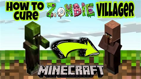 Minecraft How To Cure Zombie Villager In Minecraft Bedrockjavamcpe
