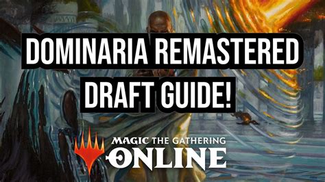 Dominaria Remastered Draft Guide Magic The Gathering Youtube