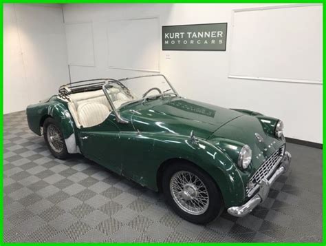 1957 Triumph Tr3a Wire Wheels Very Complete Car For Restoration