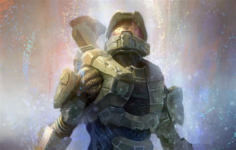 Обои шлем броня Fps Halo 4 Master Chief Mjolnir Powered Assault