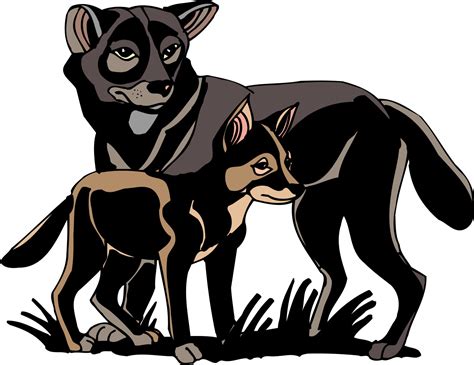 View 962 big bad wolf illustration, images and graphics from +50,000 possibilities. Wolf Clipart Images Black And White - Wallpaper HD Photos