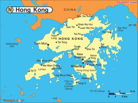 Hong Kong Map Hong Kong Map China Travel Hong Kong