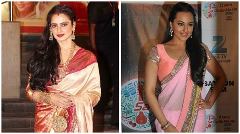 Did You Know Rekha Is Sonakshi Sinhas Style Icon Celebrity Images