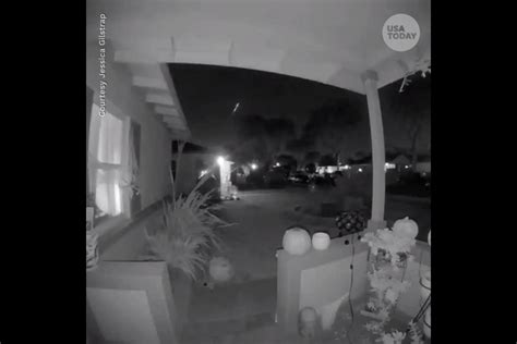 Huge Meteor Caught On Doorbell Camera