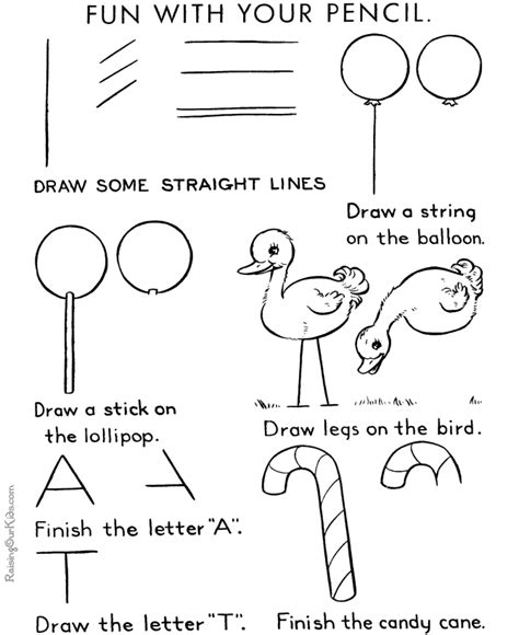 Printable How To Draw Sheets