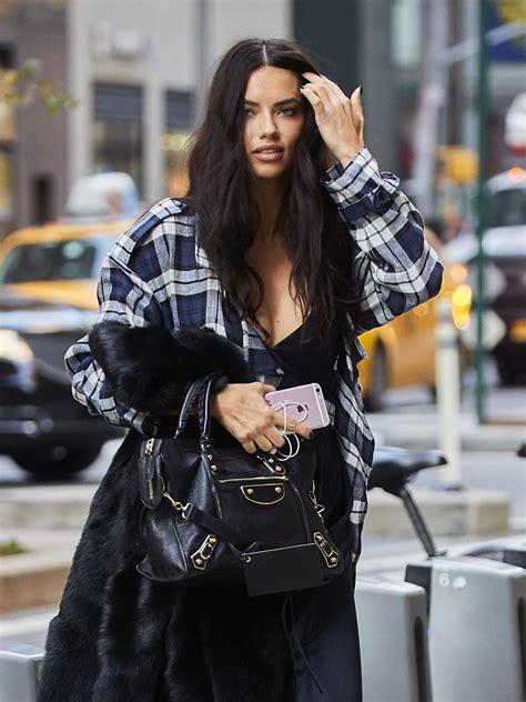 Adriana Lima Arrives At Victorias Secret Fashion Show Fittings In New