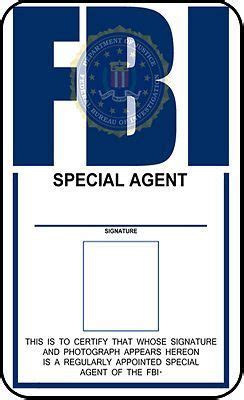 Try downloading the file instead. FBI ID template FBI Identification Card X-Files prop | Fbi ...