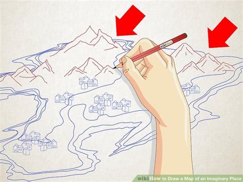 How To Draw A Map Of An Imaginary Place 12 Steps With Pictures